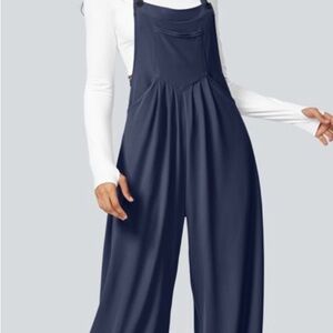 Navy Blue Women's Jumpsuit